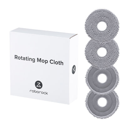 [FREE GIFT] Roborock Rotating Mop 4pcs Berlaku Untuk Qrevo Series Kecuali Curv 2 Flow